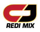 CJ Redi Mix logo